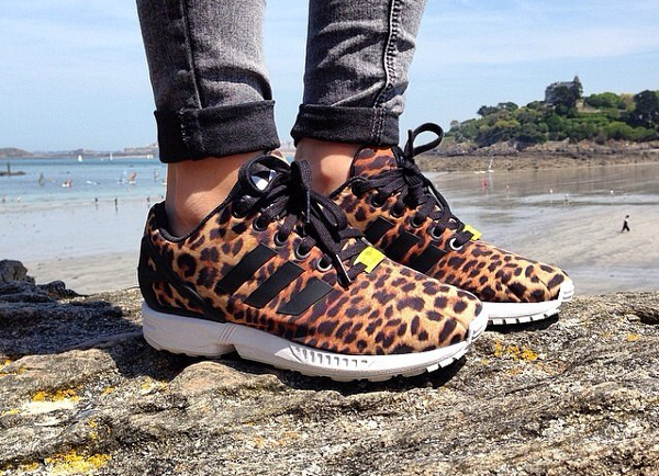 adidas zx leopard femme