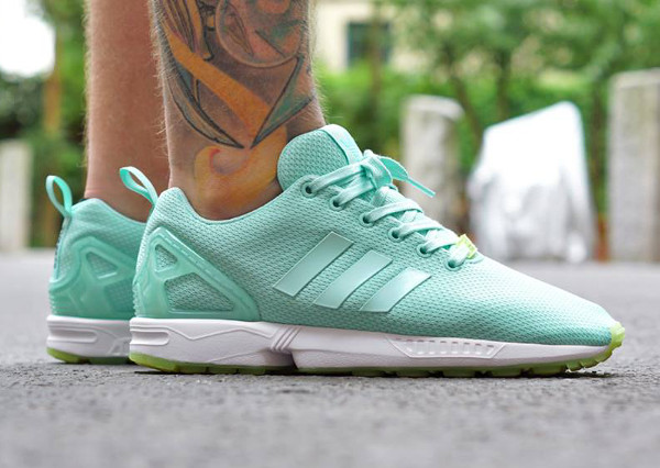 adidas zx flux turquoise