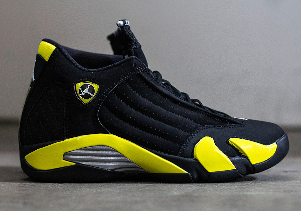 air jordan 14 noir et jaune