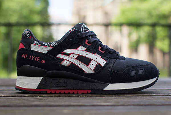 asics gel lyte 3 rouge et noir