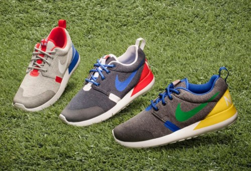 nike roshe run floral homme beige