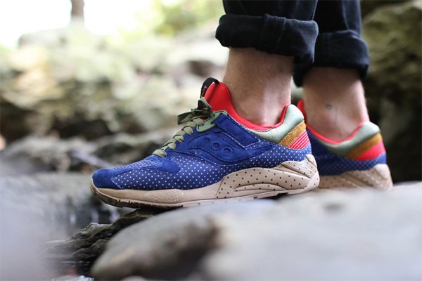 Saucony x Bodega Grid 9000 ‘P Dots’