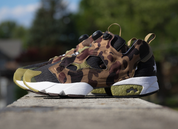 bape x mita sneakers x reebok insta pump fury