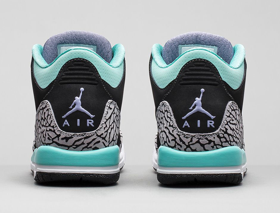 turquoise retro jordans