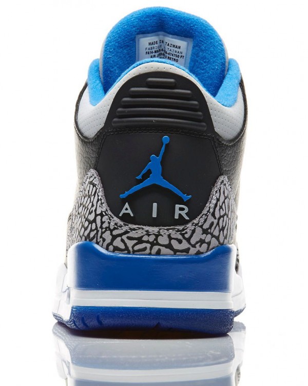 Air Jordan 3 'Sport Blue Black Cement'  (5)