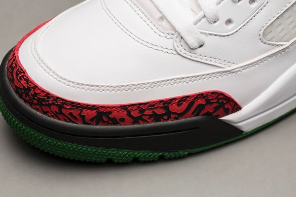 schaut euch den air jordan 1 low varsity red OG White Cement Grey Green Red Retro 2014 (3)