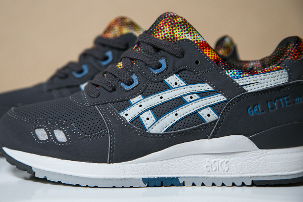 asics femme gel lyte 3 grise