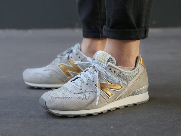 new balance 996 femme or