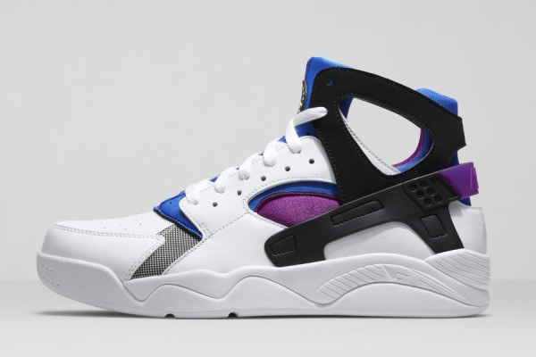 Nike Air Huarache Flight OG (White Blue Berry Black) (3)