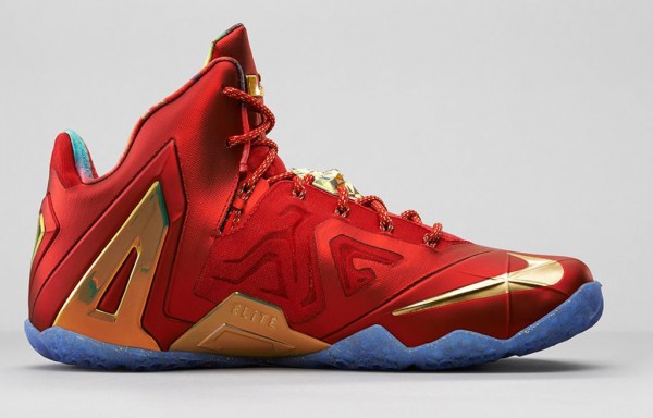 Nike Lebron 11 SE University Red & Gold  (4)