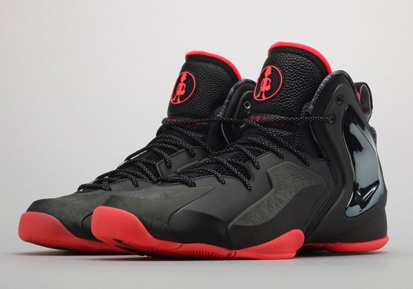 Nike Lil’ Penny Posite 'Black Atomic Red'  (1)