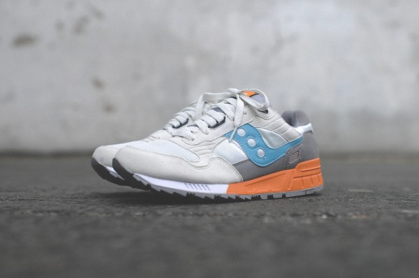 Saucony Shadow 5000 Beige Blue Orange (6)