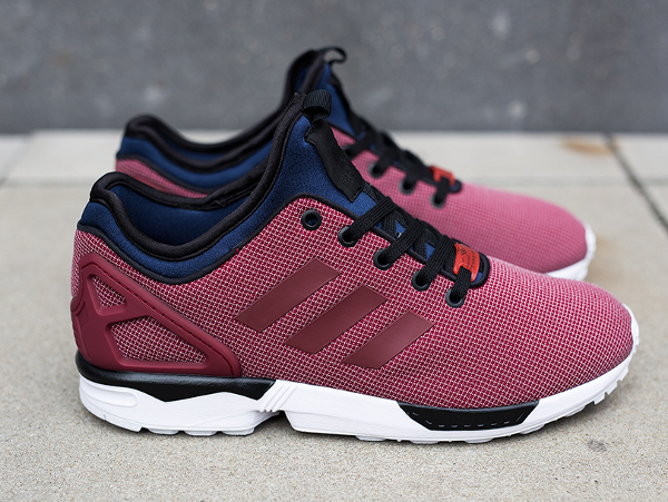 adidas zx flux bordeau