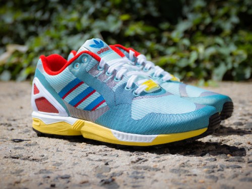 zx flux turquoise