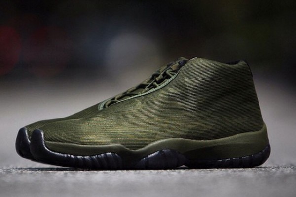 Air Jordan Future Olive Tiger Camo  (1)