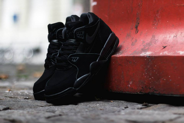 Nike air flight 89 all black on sale
