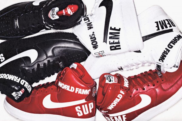 Nike Air Force 1 High x Supreme NYC