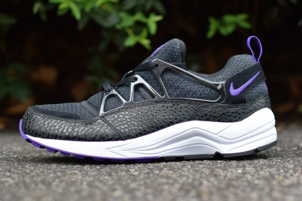 Nike Air Huarache Light Safari noir violet (3)