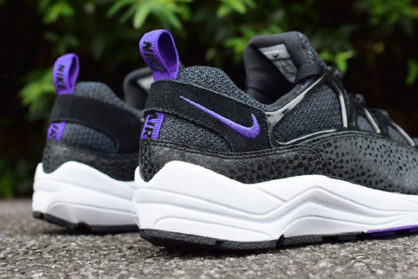 Nike Air Huarache Light Safari noir violet (4)