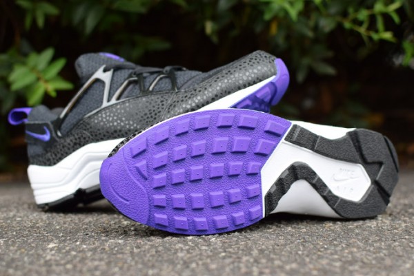 Nike Air Huarache Light Safari noir violet (9)