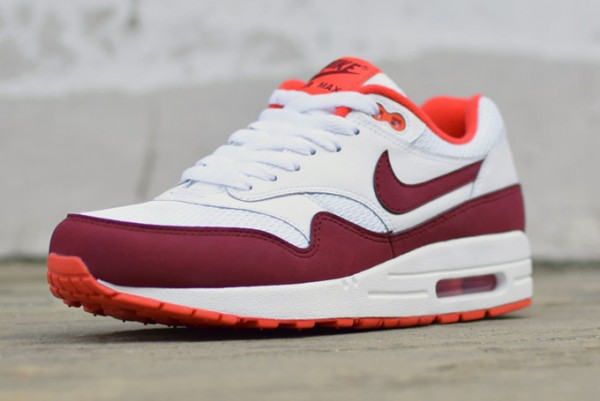 Nike Air Max 1 Essential White Team Red (2)