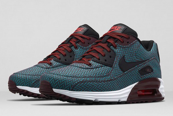 Nike Air Max Lunar90 suit and tie herringbone  (2)