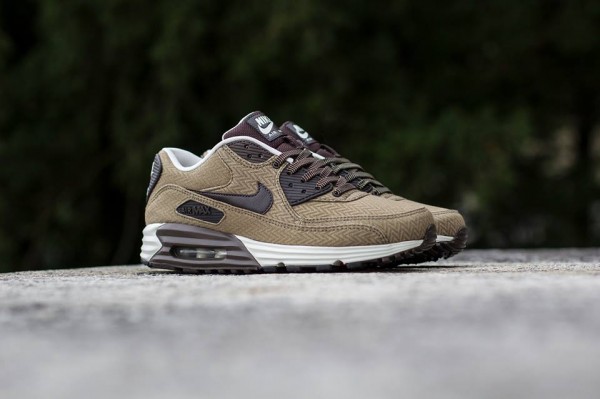 Nike Air Max Lunar90 suit and tie herringbone Dark Dune & Velvet Brown-2