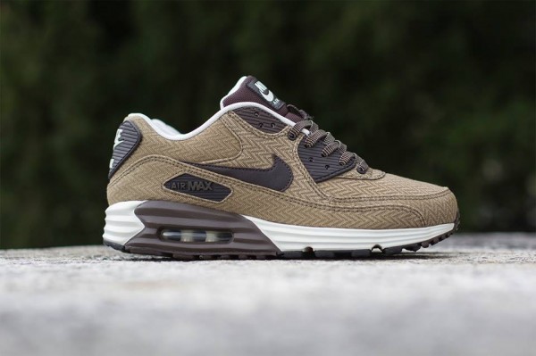 Nike Air Max Lunar90 suit and tie herringbone Dark Dune & Velvet Brown