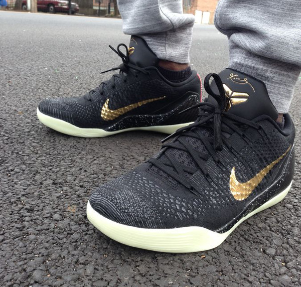 Nike Kobe 9 Elite Low ID Black Gold - Ootherocoo