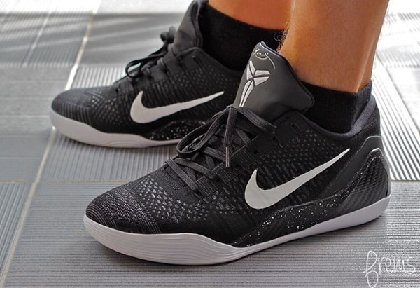 Nike Kobe 9 Elite Low ID Black White - Frems