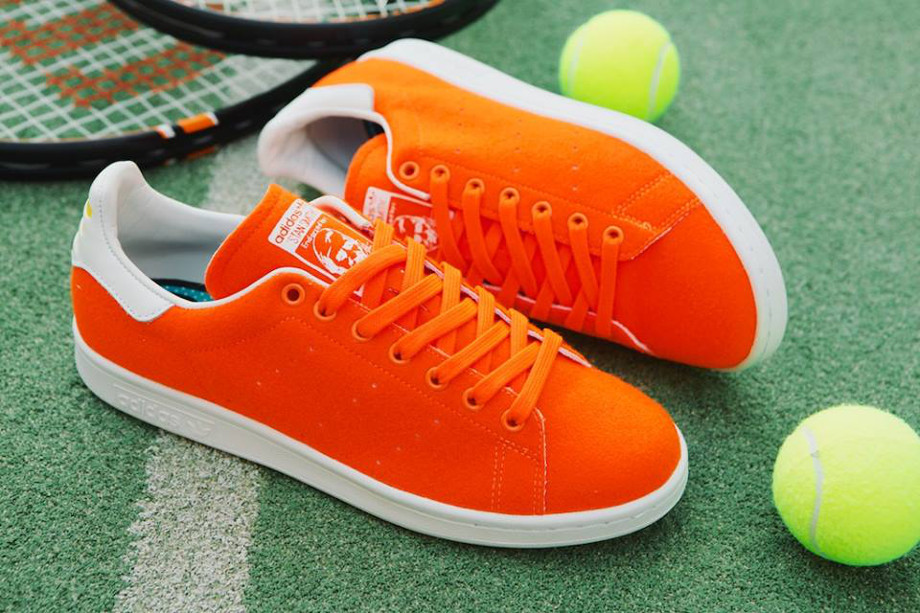 stan smith orange fluo femme