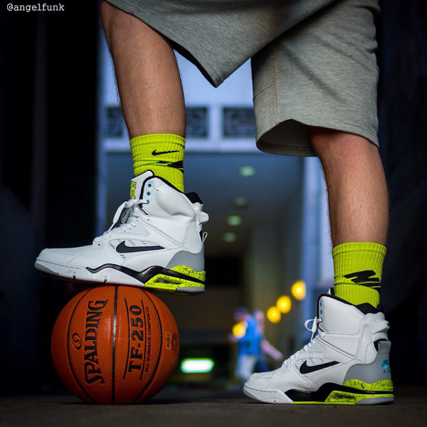 nike air command force on feet