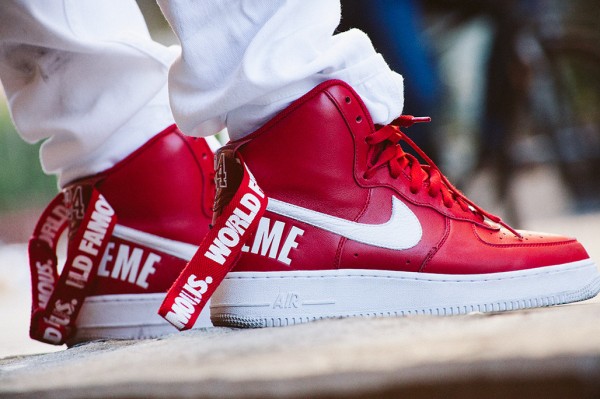 Nike Air Force 1 High x Supreme 'Famous World'-6