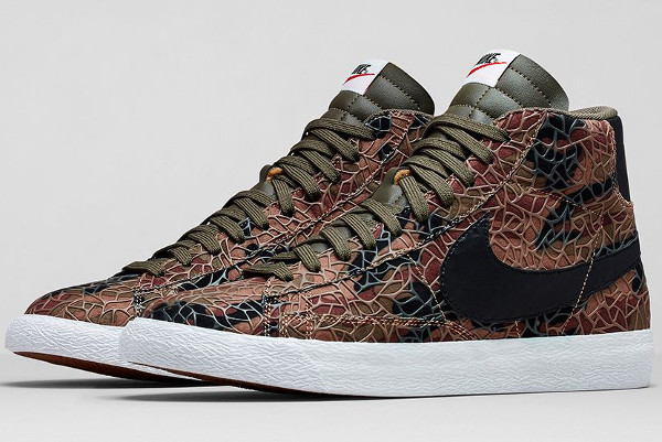 nike blazer mid kaki