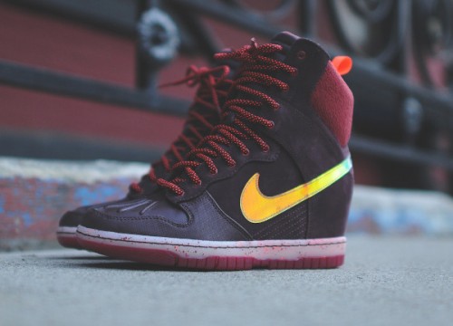 nike dunk sky high homme bordeaux