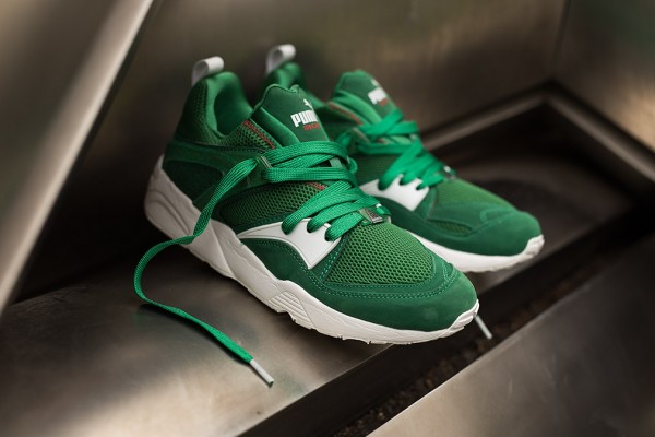 puma blaze of glory green box