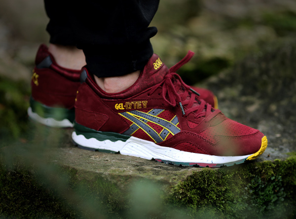gel lyte 5 bordeaux