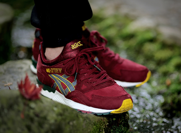 asics gel lyte 4 bordeaux