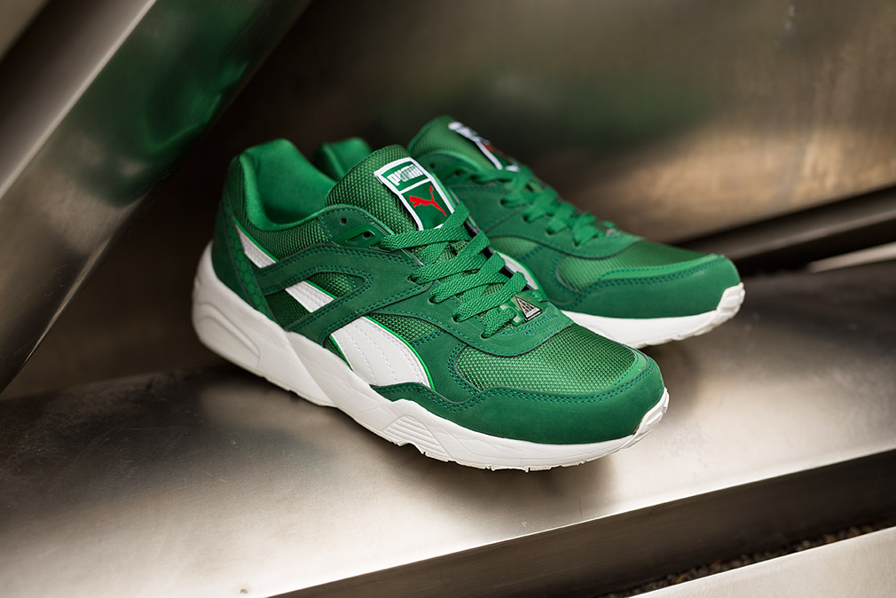 puma trinomic r698 green