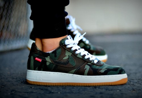 nike air force 1 supreme camo