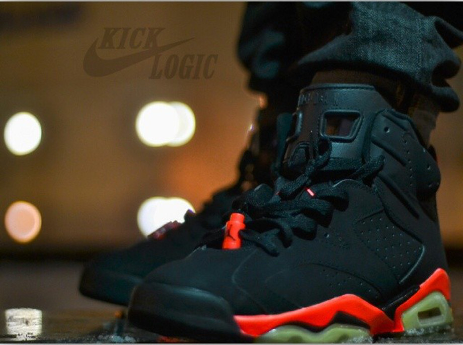 La Air Jordan 6 Black Infrared comment la porter