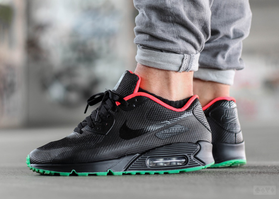 Nike Air Max 90 Hyperfuse ID Yeezy Solar Red (3)