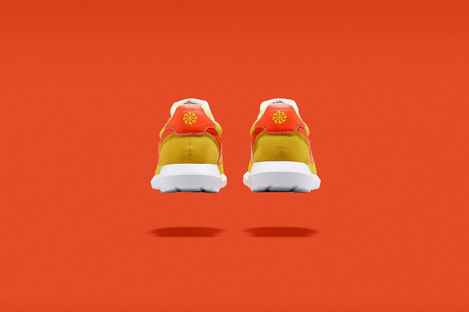 Nike Roshe LD-1000 SP x Fragment Yellow Orange (3)