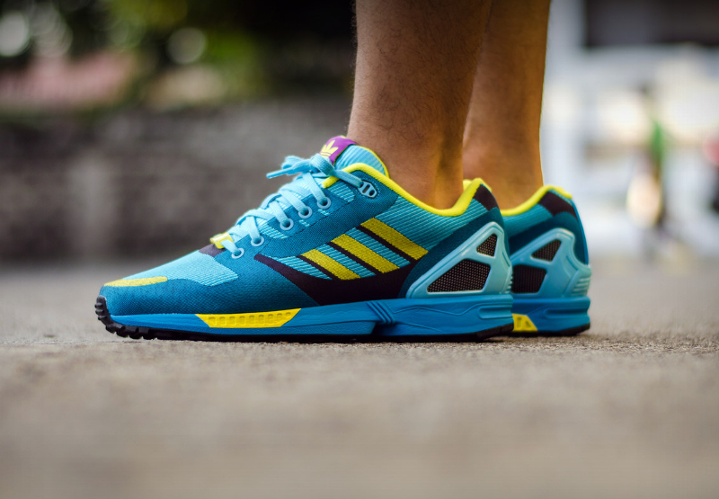 3-Adidas ZX Flux 9000 Weave Aqua - Denniscu