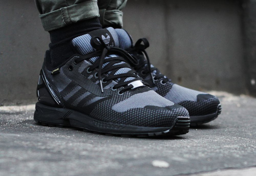 adidas zx flux weave black