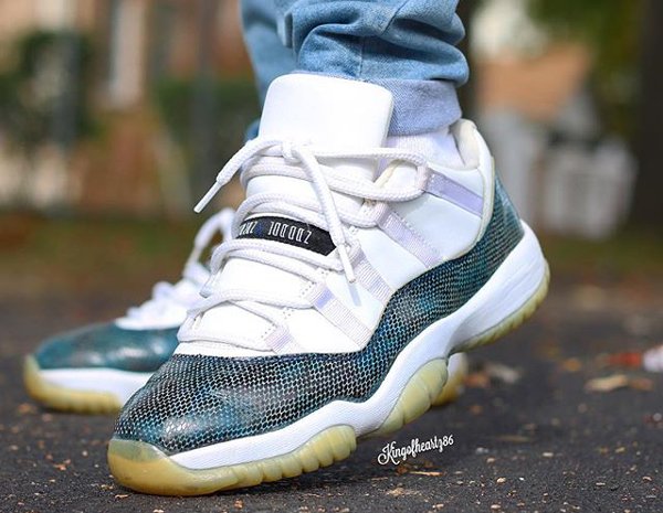 Air Jordan 11 Low Snakeskin - @kingofheartz86