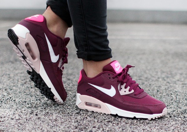 Air Max 90 Essential Villain Red & Champagne-Pink-4