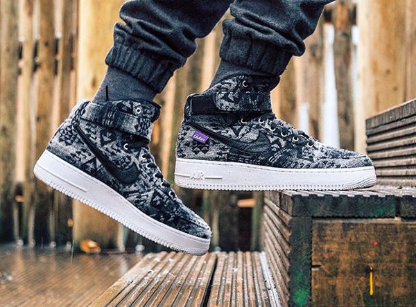 Nike Air Force 1 High ID Pendleton Warm and Dry - @hova09 (1)