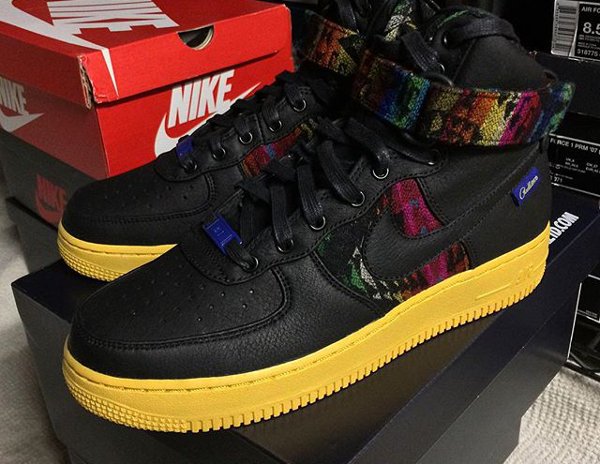 Nike Air Force 1 High ID Pendleton Warm and Dry - @regularolty