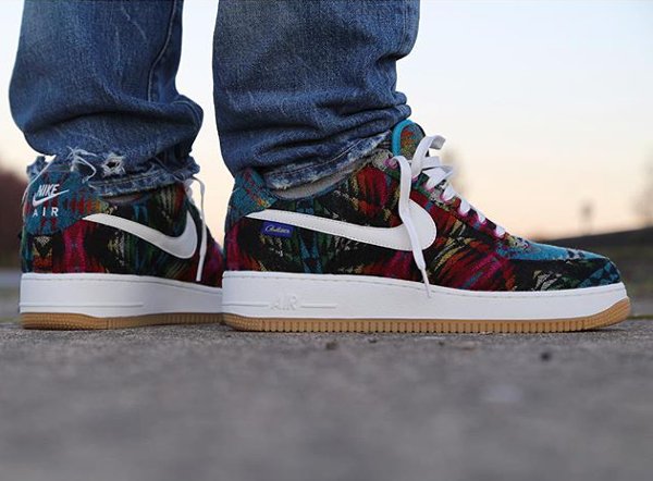 Nike Air Force 1 Low ID Pendleton Warm and Dry - @zadehkicks